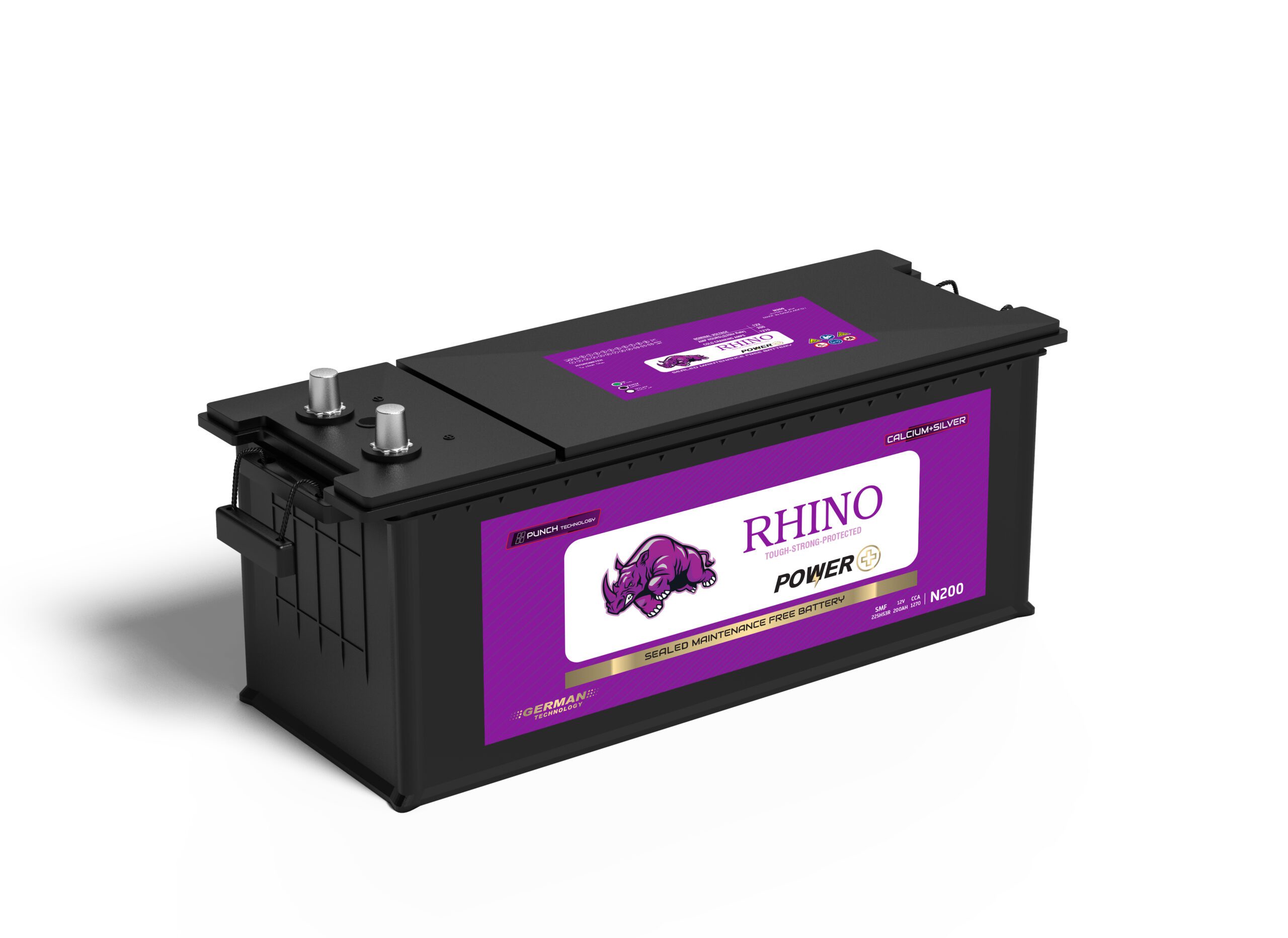 Rhino Power Plus SMF BATTERIES – COMMERCIAL